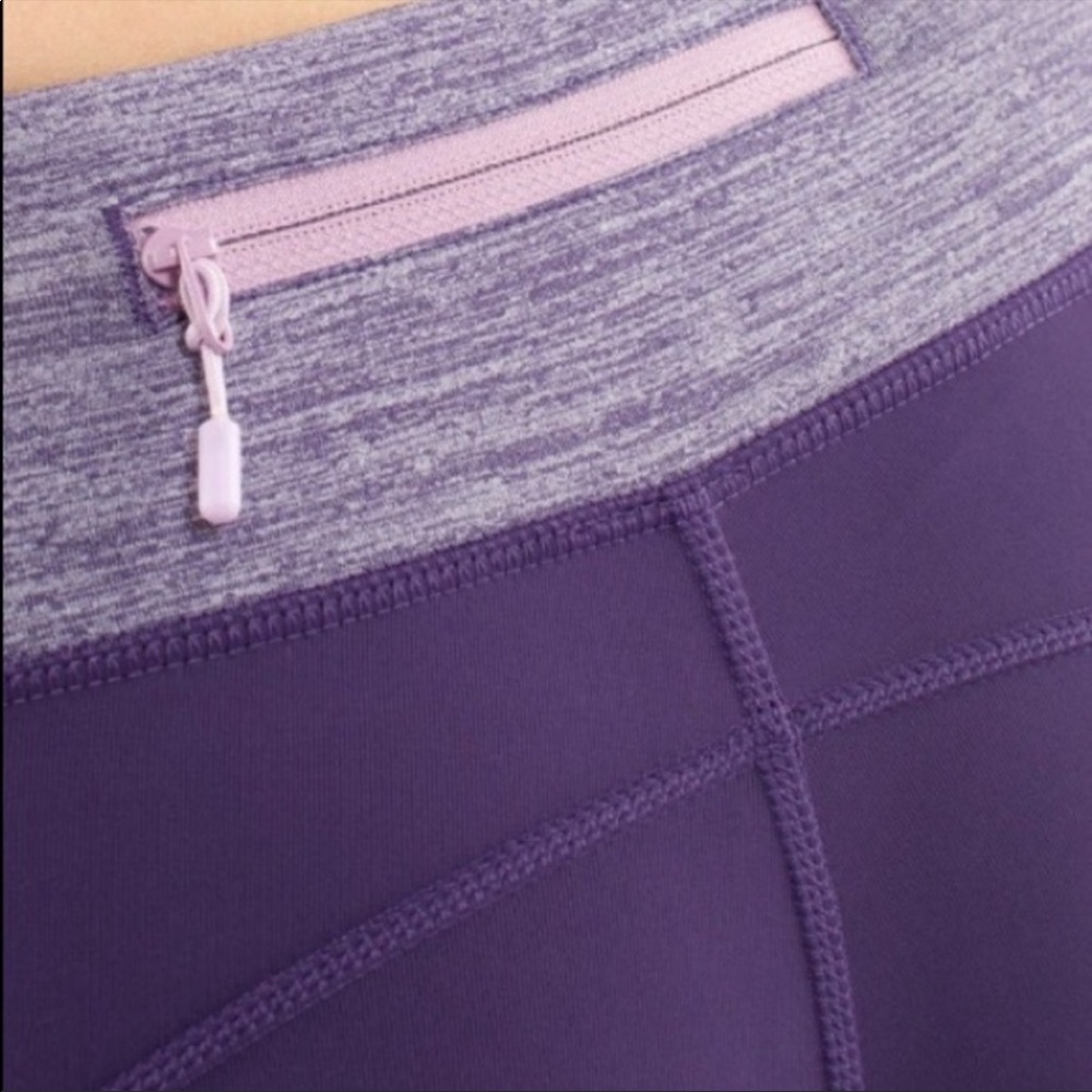 Lululemon Run: Excel Crop Concord Grape 4 - image 2